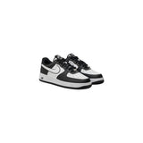Nike Black And White Leather Low Top Sneakers
