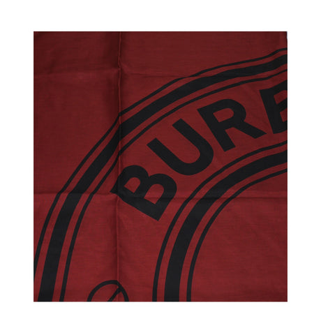 Burberry Red Cotton Foulard