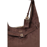Guess Brown Polyester Handbag