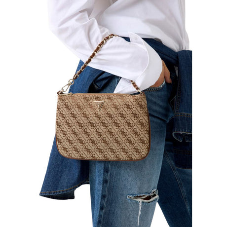 Guess White Polyester Handbag