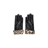 Pieces Black Leather Gloves