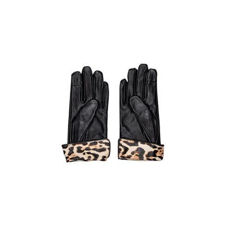 Pieces Black Leather Gloves