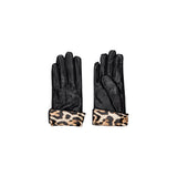 Pieces Black Leather Gloves