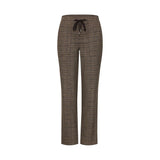Street One Brown Polyester Casual Pants