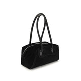 Vivienne Westwood Black Calf Leather Bos Taurus Shoulder Bag