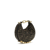 Fendi Brown Polyamide Shoulder Bag