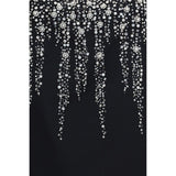 Valentino Garavani Black Wool Oves Aries Cocktail Dress