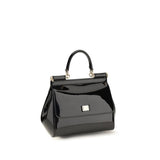 Dolce & Gabbana Black Calf Leather Bos Taurus Shoulder Bag