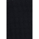 Alessandra Rich Black Cotton Casual Dress