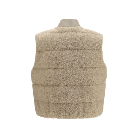 Parajumpers Beige Polyester Sleeveless Jacket