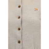 Maison Kitsuné Beige Cotton Cardigan