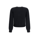 Maison Kitsuné Black Cotton Cardigan