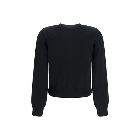 Maison Kitsuné Black Cotton Cardigan