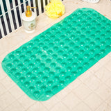 Square Non-Slip Bathroom Mat for Shower and Bath