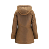 Woolrich Brown Cotton Parka