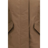 Woolrich Brown Cotton Parka