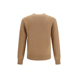Ami Paris Brown Cashmere Sweatshirt
