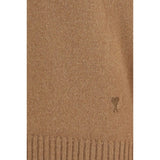Ami Paris Brown Cashmere Sweatshirt