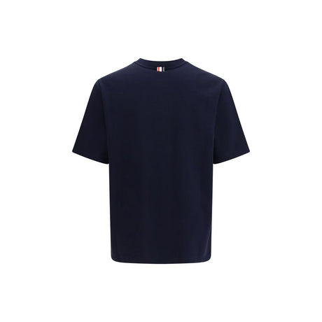 Thom Browne Gray Cotton T-Shirt