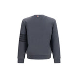 Thom Browne Gray Cotton Sweatshirt