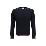Thom Browne Blue Wool Oves Aries Sweatshirt