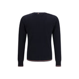 Thom Browne Blue Wool Oves Aries Sweatshirt