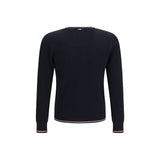 Thom Browne Blue Wool Oves Aries Cardigan