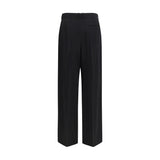The Row Black Wool Oves Aries Dress Pants