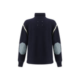 Maison Margiela Blue Wool Oves Aries Sweatshirt