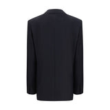The Row Blue Wool Oves Aries Blazer