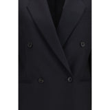 The Row Blue Wool Oves Aries Blazer