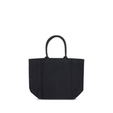 Isabel Marant Black Cotton Shoulder Bag
