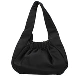 Patou Black Fabric Handbag