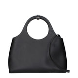 Courrèges Black Leather Handbag