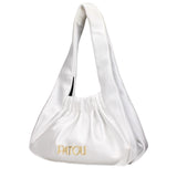 Patou White Fabric Handbag