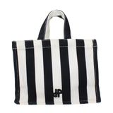 Patou Black Fabric Handbag