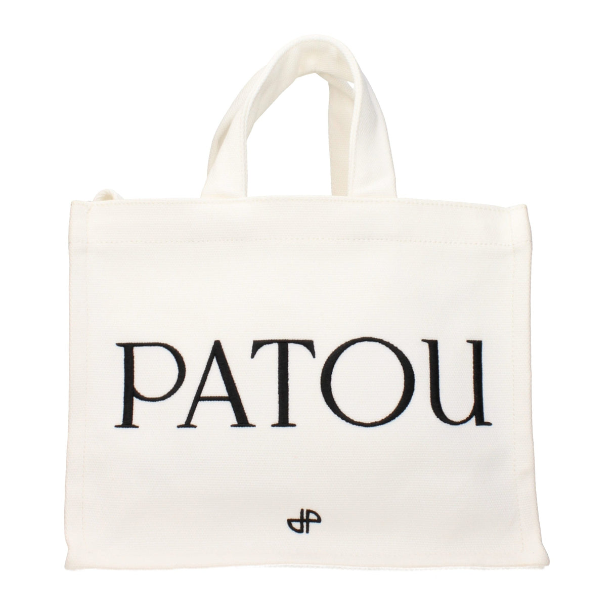 Patou White Fabric Handbag