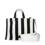 Patou Black Fabric Handbag