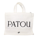 Patou White Fabric Handbag