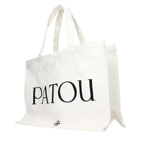 Patou White Fabric Handbag