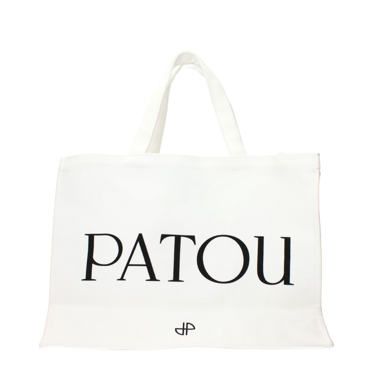 Patou White Fabric Handbag