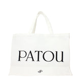 Patou White Fabric Handbag