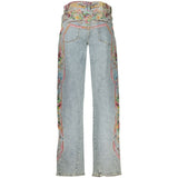 Desigual Blue Cotton Womens Jean