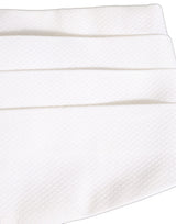 Dolce & Gabbana White Men Wide Waist Belt Cotton Cummerbund