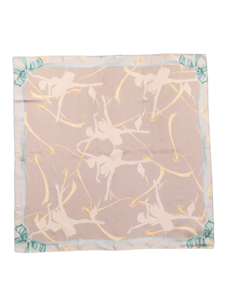 Dolce & Gabbana Men Multicolor Ballerina Floral Foulard Scarf