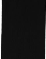 Dolce & Gabbana Black Wool Knitted Neck Shawl Foulard Scarf