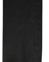 Dolce & Gabbana Men Black Satin Silk Fringed Neck Shawl Scarf