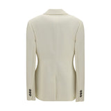 Versace Beige Wool Oves Aries Blazer