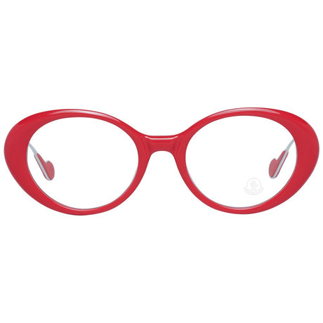 Moncler Red Metal & Plastic Glasses (Frames)