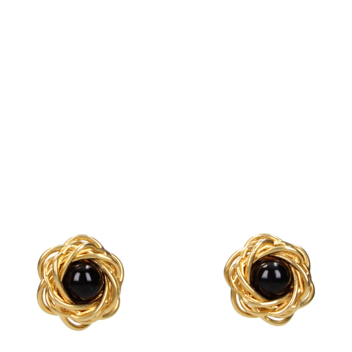 Patou Gold Brass Earrings